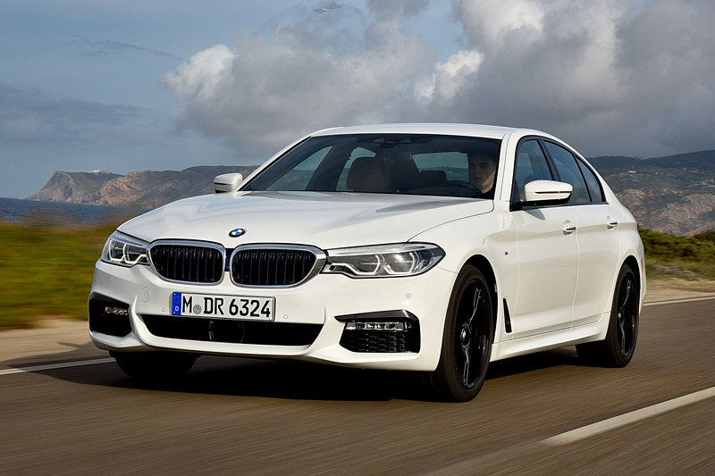 「523d xDrive M Spirit（エム・スピリット）」（写真は海外仕様。国内販売モデルは全車右ハンドル仕様）