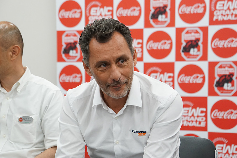 Eurosport Events代表のフランソワ・リベイロ氏