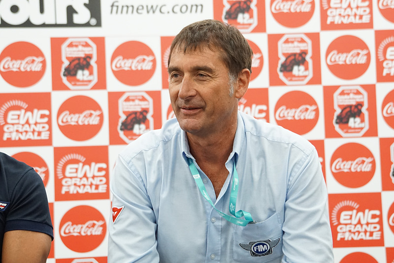 FIM セーフティオフィサー ポール・デュパーク氏も登壇した