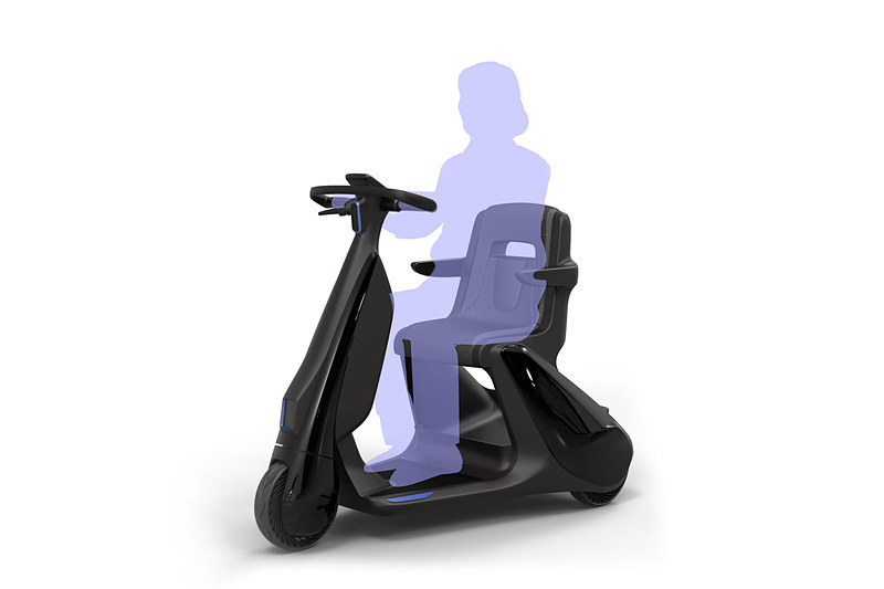 トヨタの「歩行領域EV」は「立ち乗り型」「座り乗り型」「車いす型」の3種類