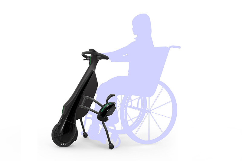 トヨタの「歩行領域EV」は「立ち乗り型」「座り乗り型」「車いす型」の3種類