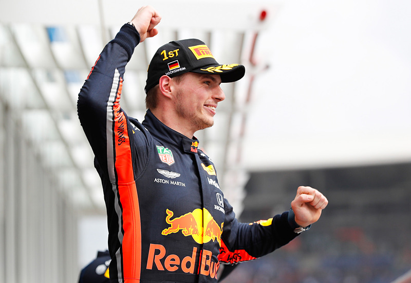 アストンマーティン・レッドブル・レーシングのマックス・フェルスタッペン選手