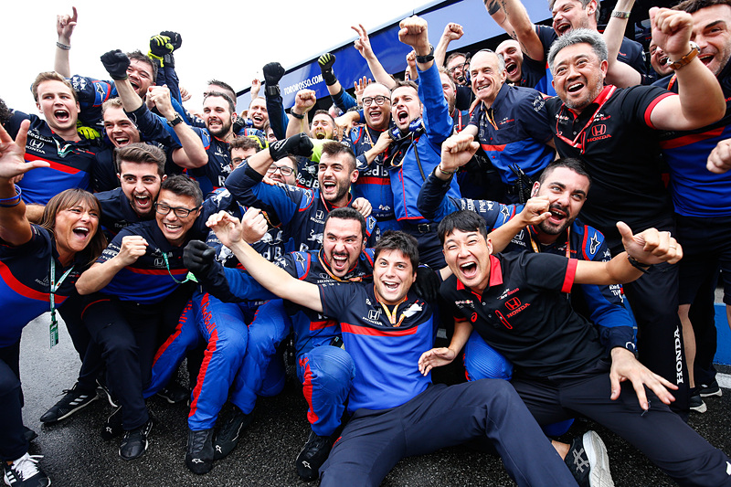 2008年以来の表彰台をトロロッソにもたらしたダニール・クビアト選手