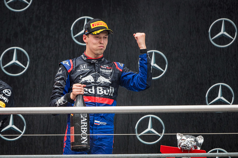 2008年以来の表彰台をトロロッソにもたらしたダニール・クビアト選手