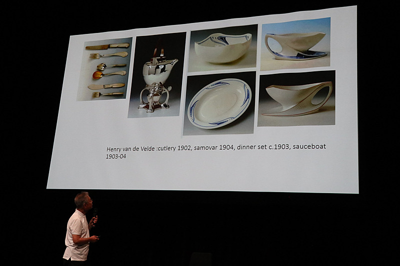 アール・ヌーヴォー様式はスカンジナビアの食器やカトラリーなどにも影響を与えているという