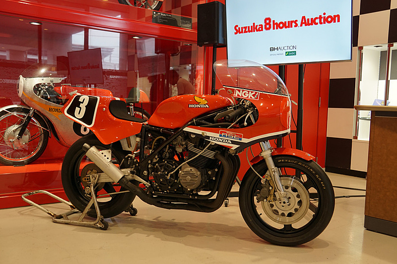 今回のオークションで963万2000円の最高落札額となった1982年式「Honda 1000RS Racer」