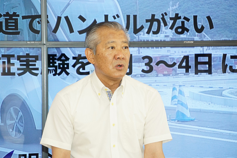 対馬市市長の比田勝尚喜氏