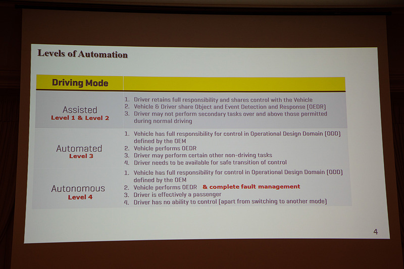 パストル氏もSAEの基準を紹介した
