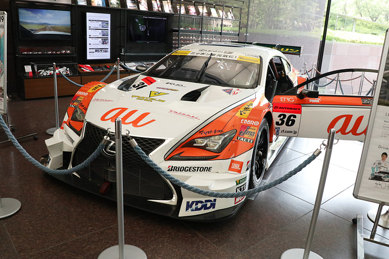 SUPER GTのGT500クラスに参戦している36号車「LEXUS TEAM au TOM'S」