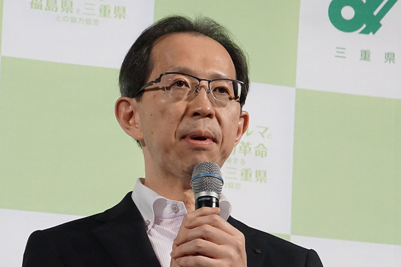 福島県知事 内堀雅雄氏