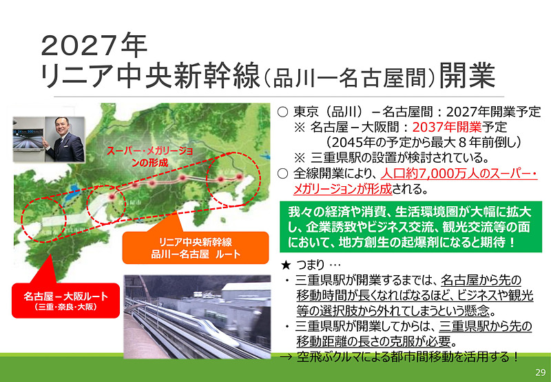 三重県のこれからと空飛ぶクルマの可能性