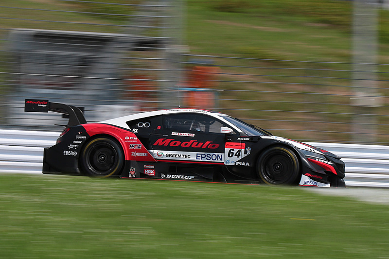 64号車 Modulo Epson NSX-GT（ナレイン・カーティケヤン/牧野任祐組、DL）