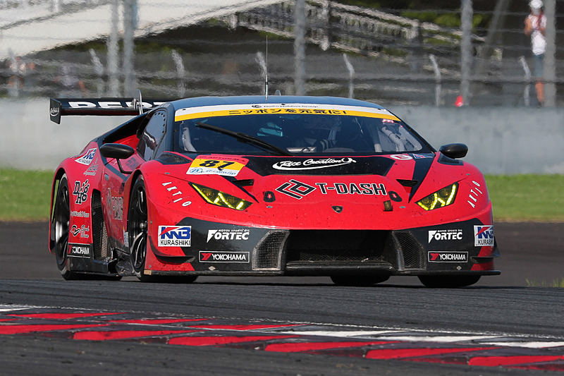 87号車 T-DASH ランボルギーニ GT3（高橋翼/アンドレ・クート/藤波清斗、YH）