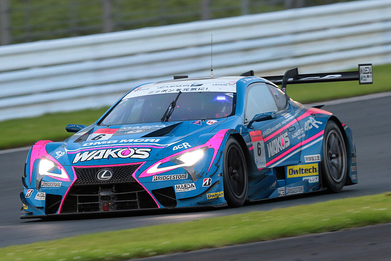 GT500クラスで優勝した6号車 WAKO'S 4CR LC500（大嶋和也/山下健太組、BS：ブリヂストン）