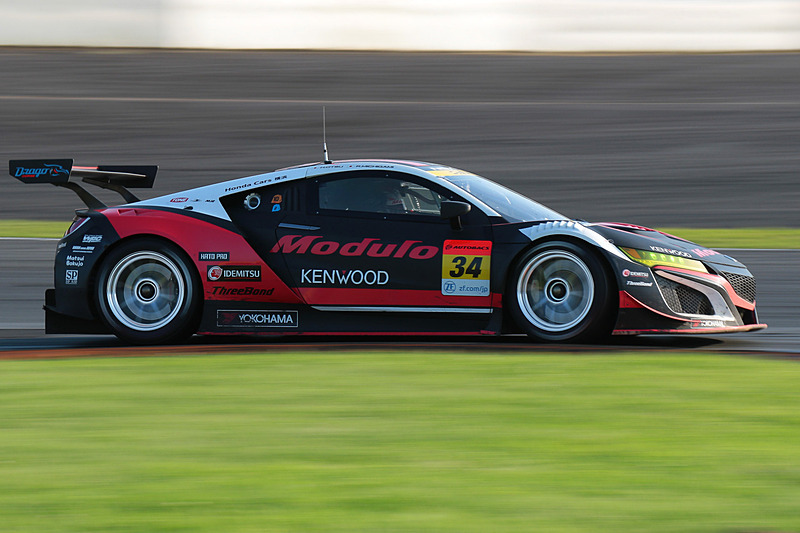 34号車 Modulo KENWOOD NSX GT3（道上龍/大津弘樹、YH）