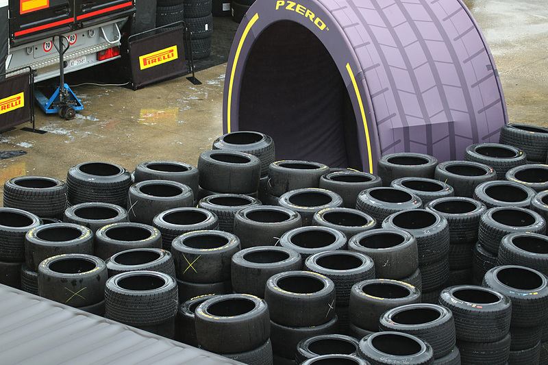 ピレリのタイヤ