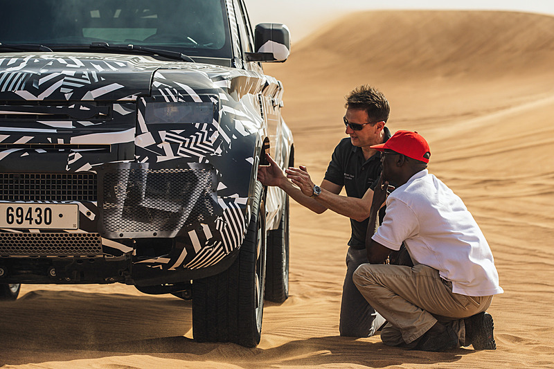 テストプログラムはランドローバーとIFRCが65年に渡って培ってきたパートナーシップで実現された