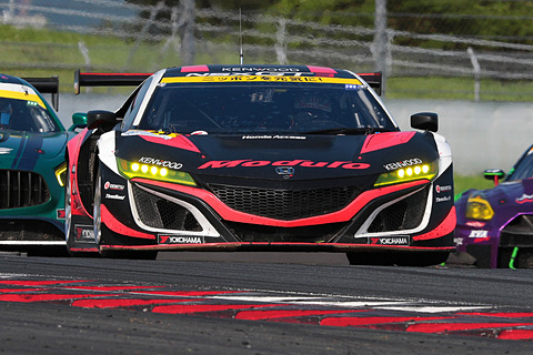 1年前に大クラッシュしたModulo KENWOOD NSX GT3が、2019年の「SUPER