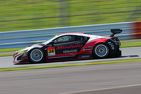 1年前に大クラッシュしたModulo KENWOOD NSX GT3が、2019年の
