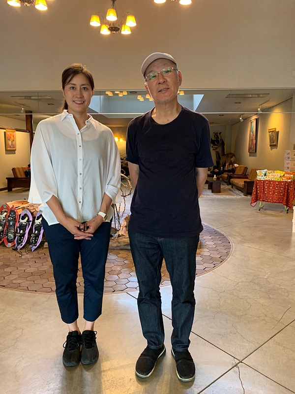 竹内智香選手（やはり選手と呼ばせていただきます）と。カッコよかったです