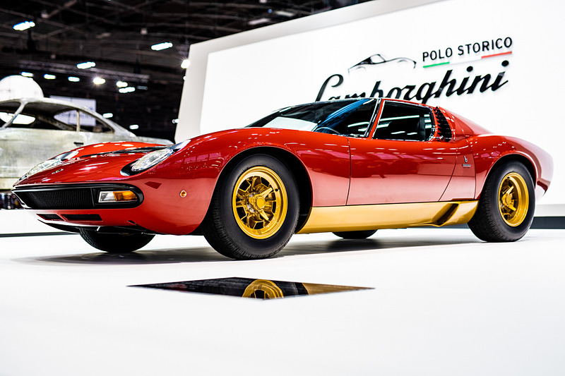 車台番号＃3673の「ミウラ SV」はFIA（国際自動車連盟）会長のジャン・トッド氏が所有するモデル