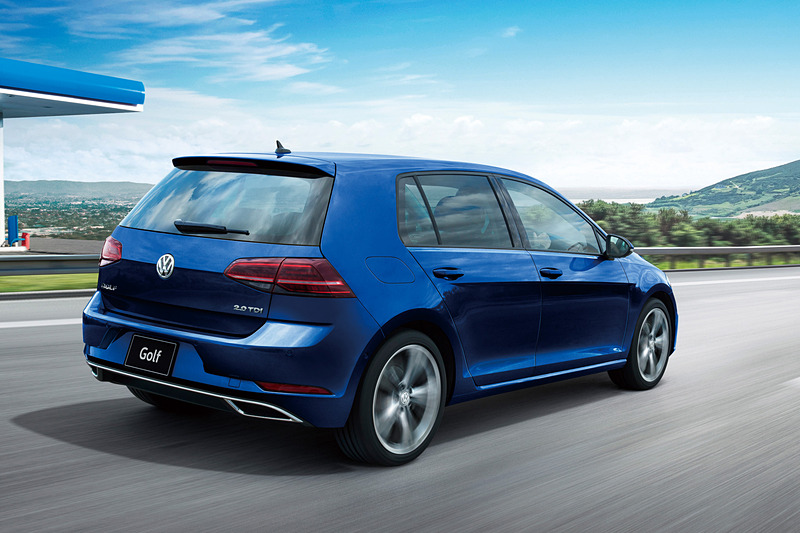 ゴルフ TDI。ボディサイズは4265×1800×1480mm（全長×全幅×全高）、ホイールベースは2635mm。車両重量は1430kg