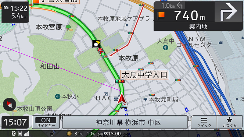 事故が多いポイントとなる「ヒヤリハット地点」も地図上に