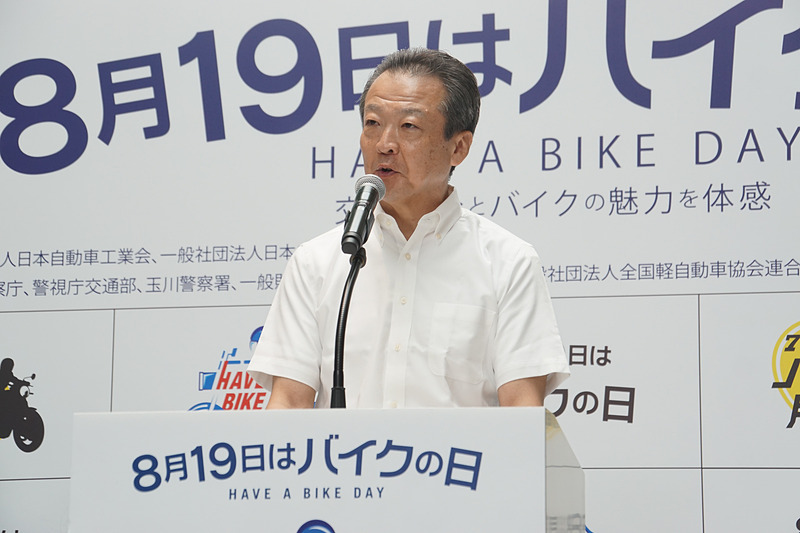 日本自動車工業会 副会長で本田技研工業株式会社 取締役会長の神子柴寿昭氏