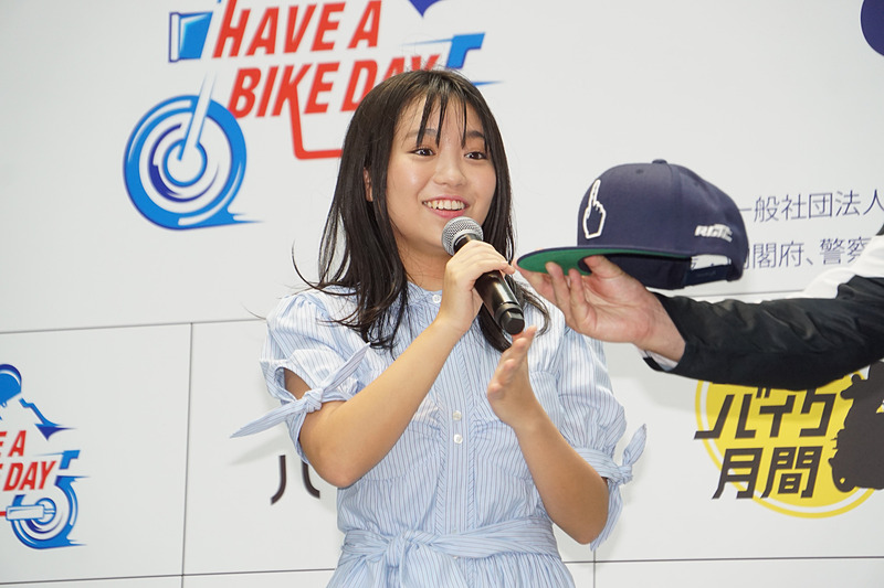 タレントの大原優乃さん