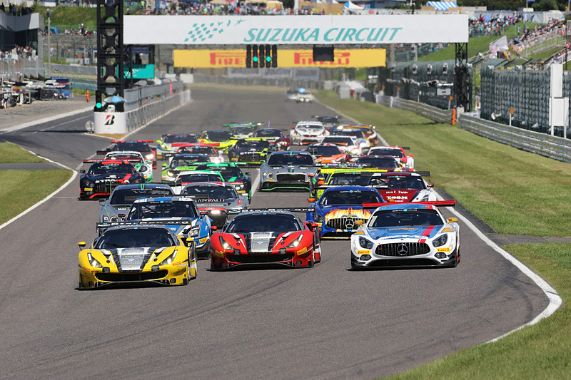 2018年のSUZUKA 10Hスタートシーン