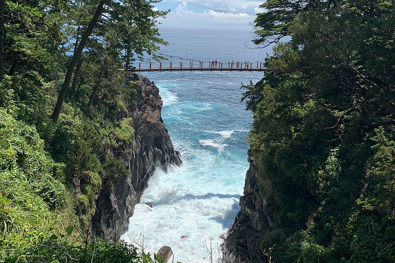 名所の門脇吊橋
