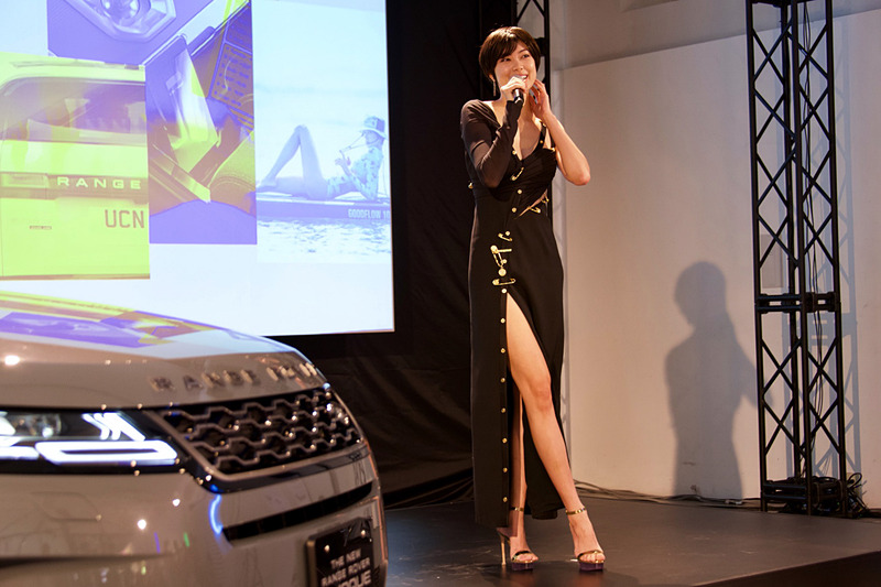 自身が出演するCMなどについてコメントする森さん