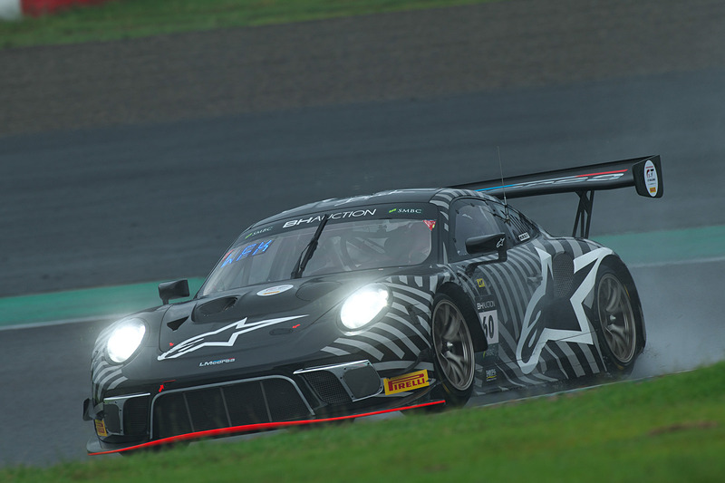 60号車 LM corsa（Porsche 911 GT3 R、脇阪寿一/脇阪薫一/中西慧組）