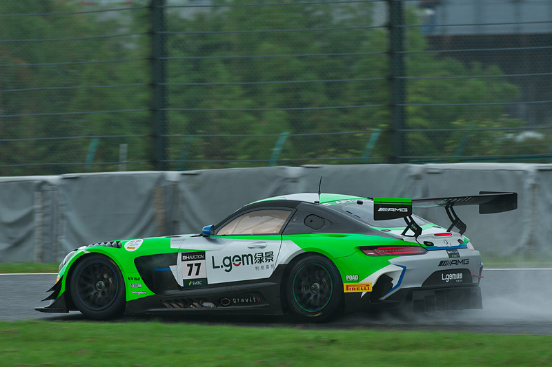 77号車 Mercedes-AMG Team CraftBamboo Racing（Mercedes-AMG GT3、マキシミリアン・ゲーツ/ルカ・シュトルツ/イェルマー・ブルマン組）