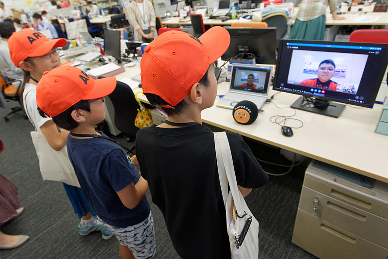 先輩店長からアドバイスをもらう