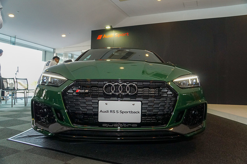 専用のシングルフレームグリルなどを採用