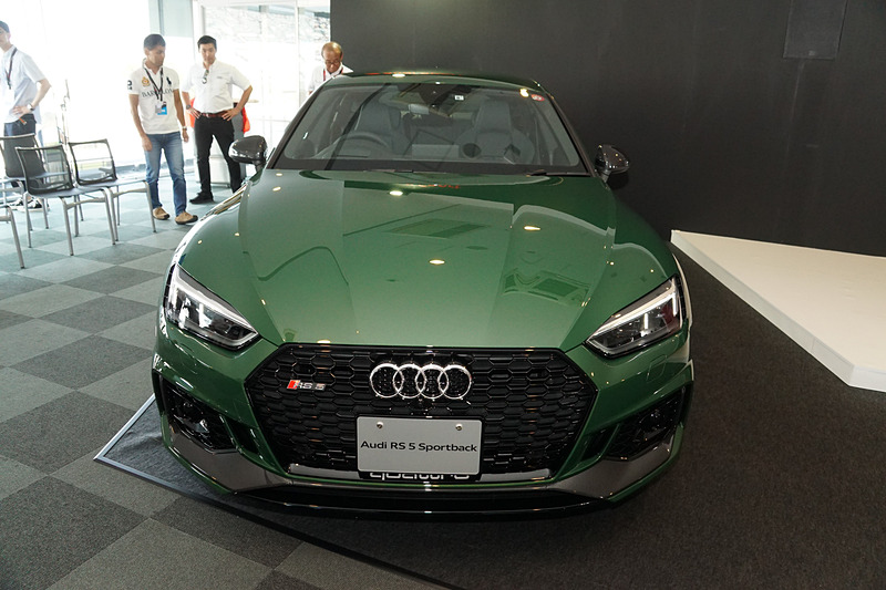 専用のシングルフレームグリルなどを採用