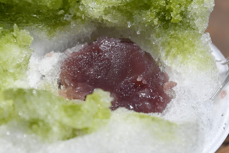 赤福はかき氷用に調整されたものという
