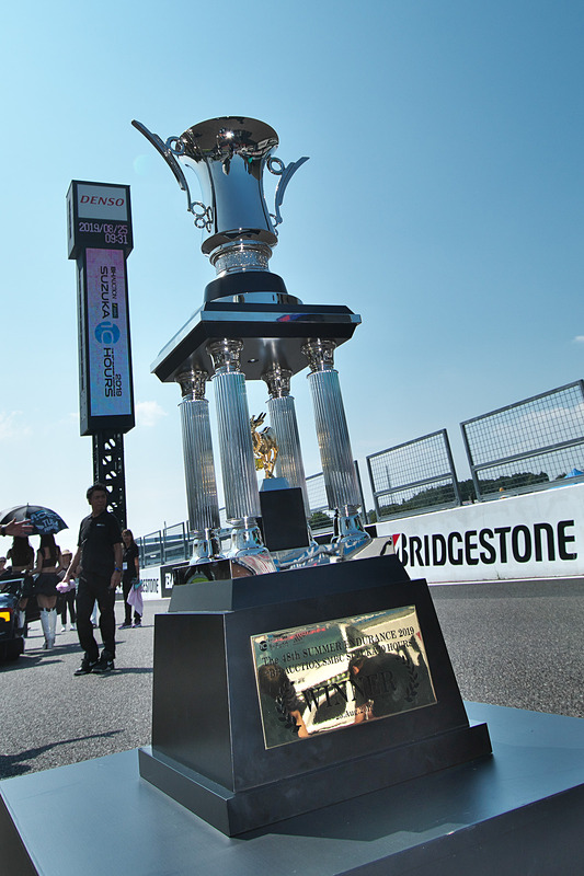 決勝前のグリッドウォーク