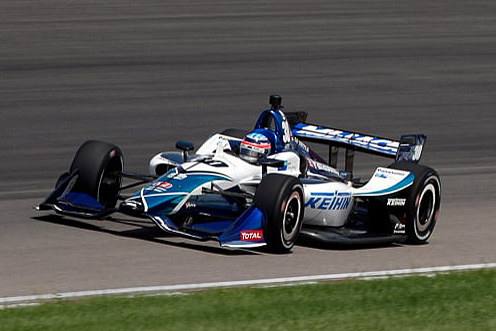 佐藤琢磨選手が乗るレイホール・レターマン・ラニガン・レーシングの30号車「Mi-Jack/パナソニック・ダラーラ・ホンダ」