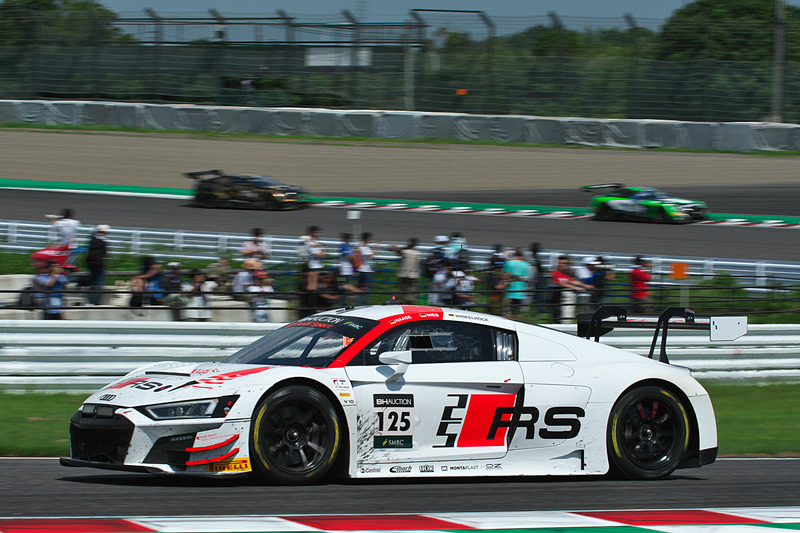 125号車 Audi R8 LMS GT3 Evo（Audi Sport Team Absolute Racing、マーカス・ウィンケルホック/クリストファー・ミース/クリストファー・ハース組）