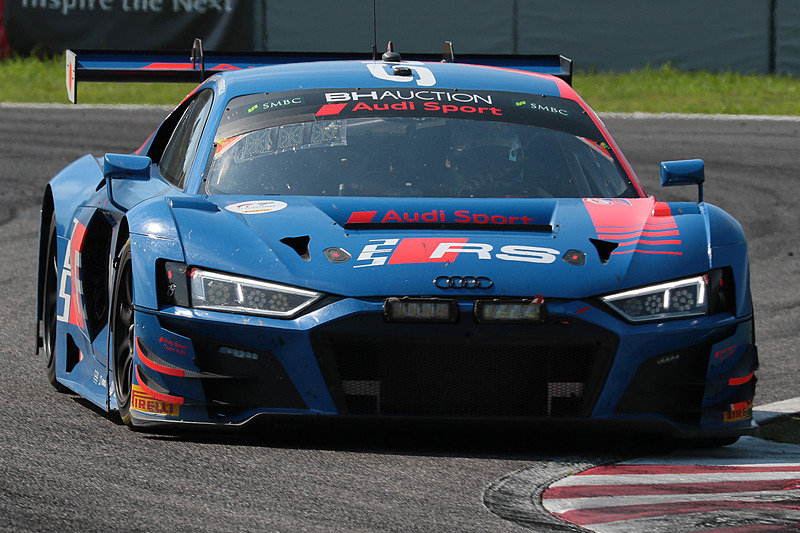 25号車 Audi R8 LMS GT3 Evo（Audi Sport Team WRT、ケルビン・ファン・デル・リンデ/ドリス・バンスール/フレデリック・ヴェルヴィッシュ組）