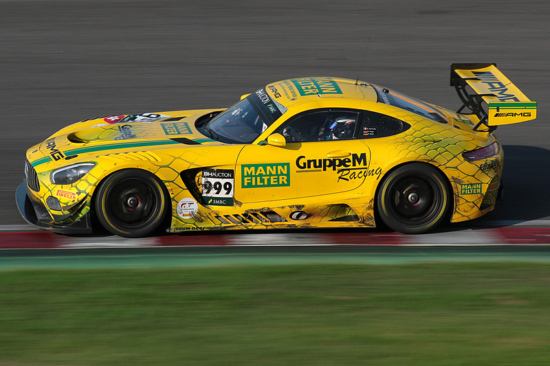 999号車 Mercedes-AMG GT3（Mercedes-AMG Team GruppeM Racing、マロ・エンゲル/ラファエル・マルセロ/マキシミリアン・ブーク組）
