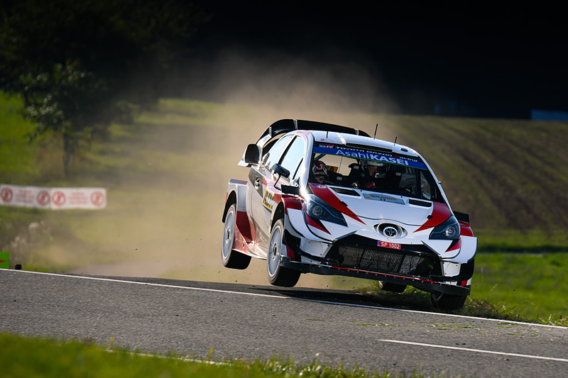 ヤリスWRCで初めてWRCに出場した勝田貴元選手は総合10位に
