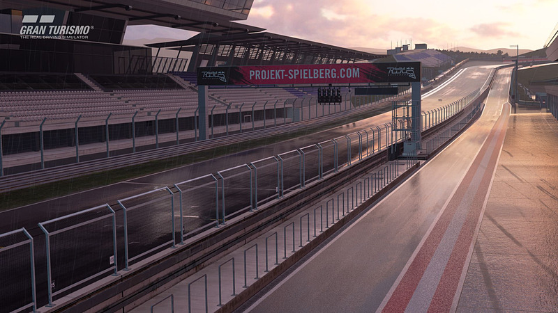 レッドブル・リンクにウェットコンディションが追加された