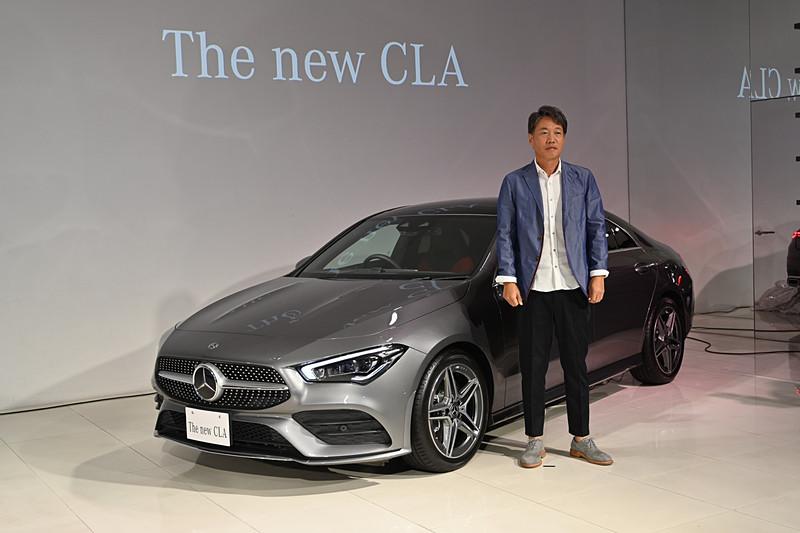 新型「CLA」の発表会が開催された