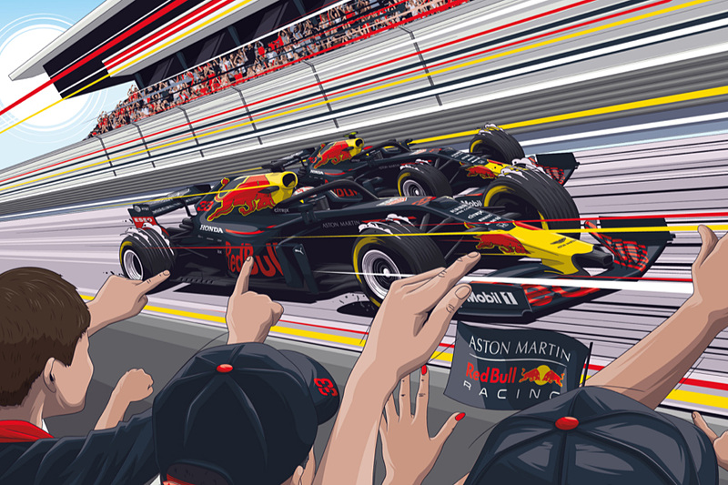 「ファンは、チームだ。レッドブル・レーシング応援キャンペーン」を全国のセブン-イレブンで実施