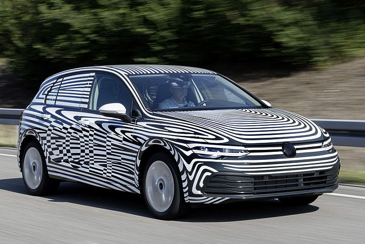 新型「ゴルフ」プロトタイプ