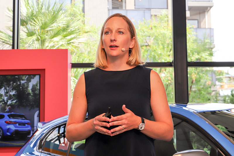 ビー・エム・ダブリュー株式会社 BMWブランド・マネジメント本部長 ミカエラ・キニガー氏