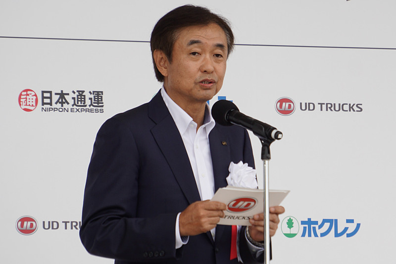 UDトラックス株式会社 代表取締役社長 酒巻孝光氏
